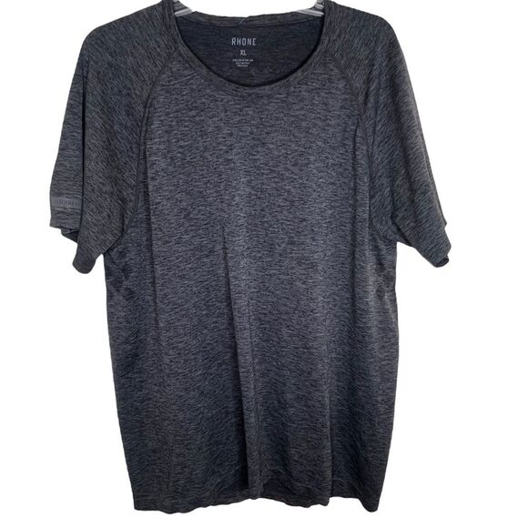 RHONE men gray activewear short sleeve t shirt size XL - Picture 1 of 3